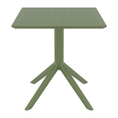 SKY TABLE 70 - OLIVE GREEN