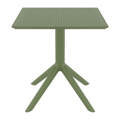 SKY TABLE 70 - OLIVE GREEN