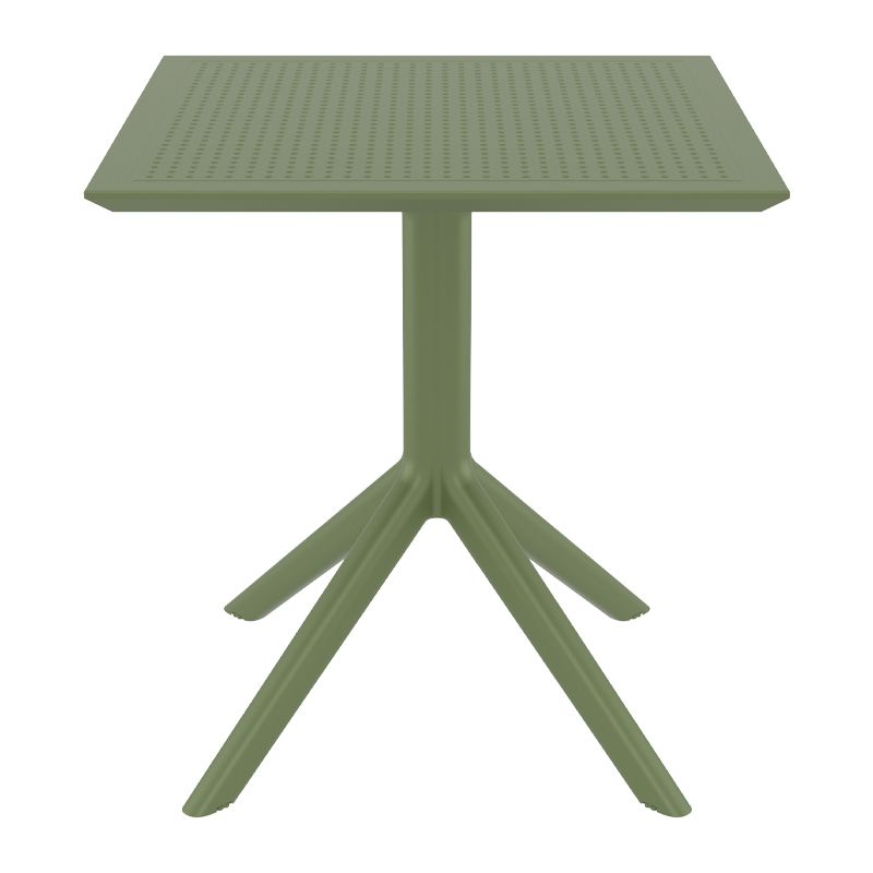 SKY TABLE 70 - OLIVE GREEN