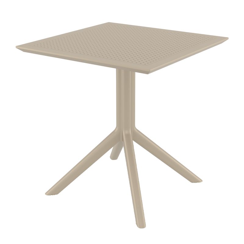 SKY TABLE 70 - TAUPE