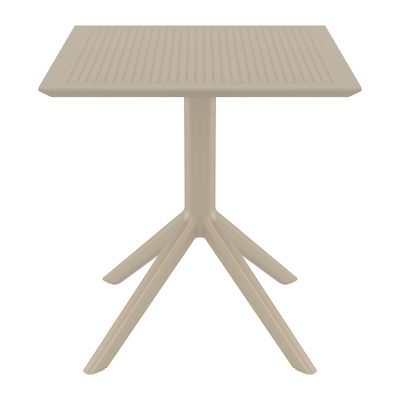 SKY TABLE 70 - TAUPE