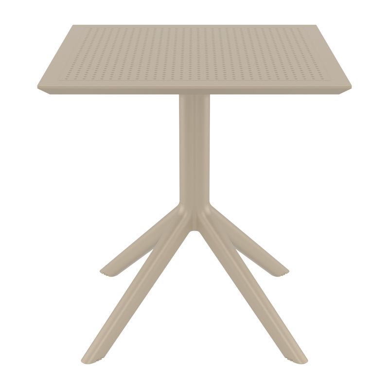 SKY TABLE 70 - TAUPE