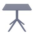 SKY TABLE 80 - ANTHRACITE