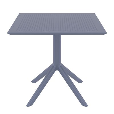 SKY TABLE 80 - ANTHRACITE