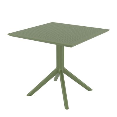 SKY TABLE 80 - OLIVE GREEN