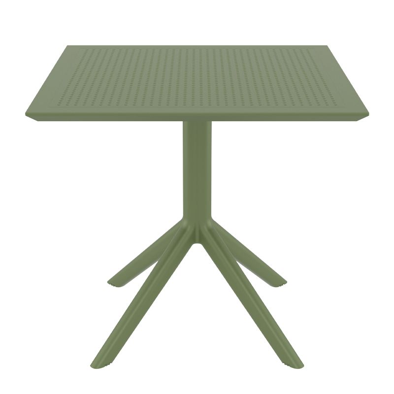 SKY TABLE 80 - OLIVE GREEN