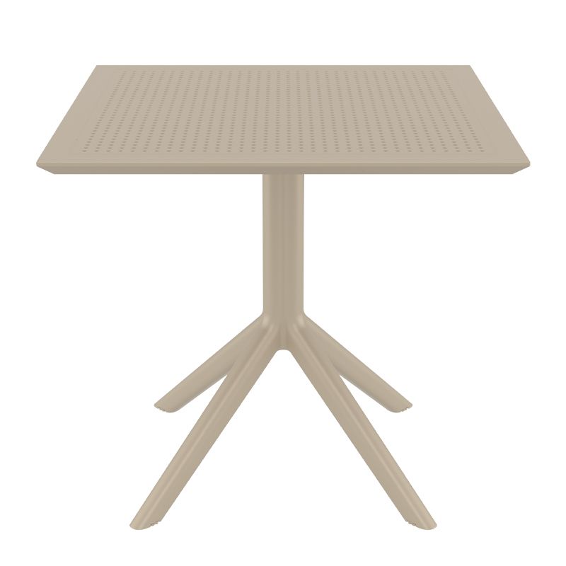 SKY TABLE 80 - TAUPE