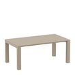 VEGAS TABLE MEDIUM 180/220 - TAUPE