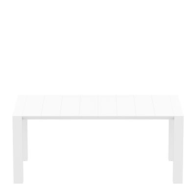 VEGAS TABLE MEDIUM 180/220 - WHITE