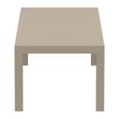 VEGAS TABLE XL 260/300 - TAUPE