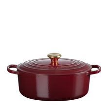 OVAL CASSEROLE GARNET 29CM, LE CREUSET