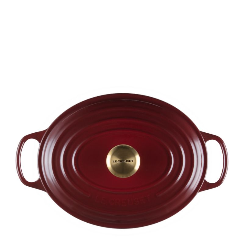 OVAL CASSEROLE GARNET 29CM, LE CREUSET