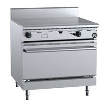 OVEN RANGE W/TARGET TOP, B&S BLACK