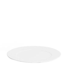 PLATE WHITE WIDE RIM 220MM, ARIANE SERENITY