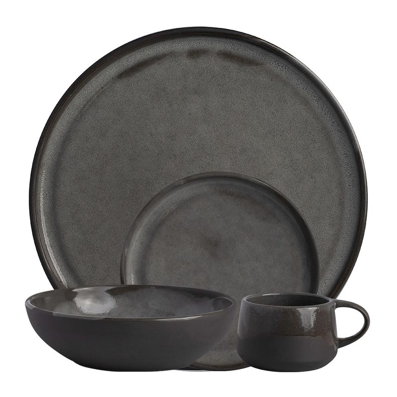 DINNER SET 16PCE GEMBROOK GREY