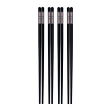 CHOPSTICKS ALLOY SILVER TRIM SET 4, AVANTI