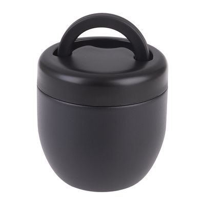 FOOD POD INSULATED 470ML BLACK OASIS