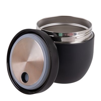 FOOD POD INSULATED 470ML BLACK, OASIS
