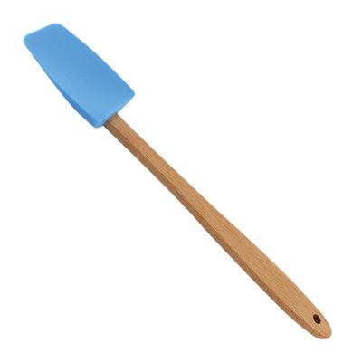 SPOON MINI SILICONE W WOODEN HANDLE  R&M