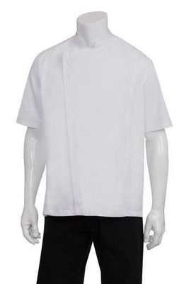 CHEF JACKET WHITE TUNIC S/SL-M-CANNES