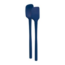 MINI SPOON & SPATULA SET2 SILICONE IND BLUE, TOVOLO