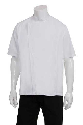 CHEF JACKET WHITE TUNIC S/SL-S-CANNES