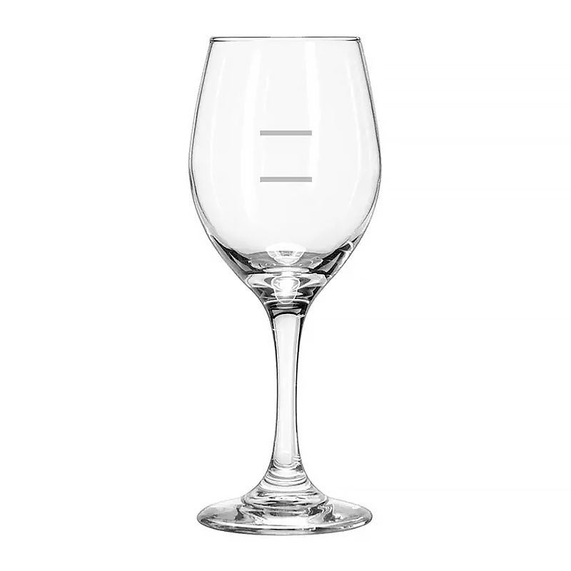 GLASS WINE 325ML DBL POUR LINE 150/250ML