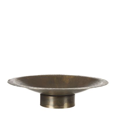 BOWL METAL 43X10CM BROWN, GRAND DESIGN