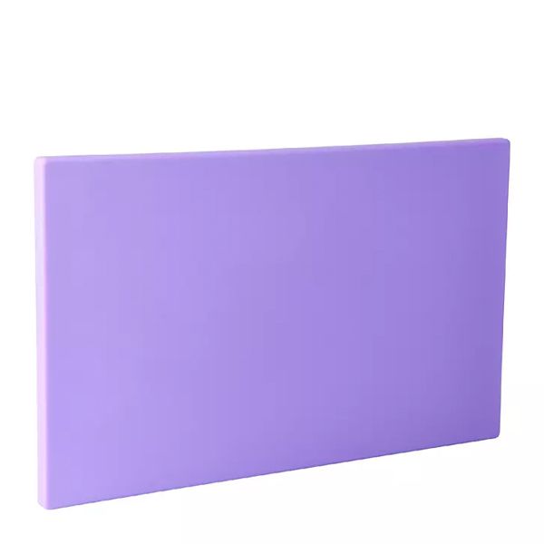 CUTTING BOARD PURPLE 300X450X13MM PE