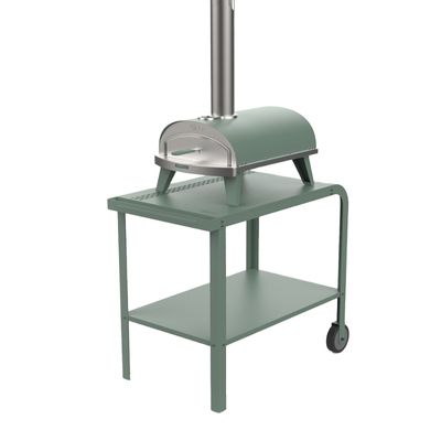 TROLLEY SS W/ SHELF EUCALYPTUS, ZIIPA