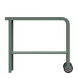 TROLLEY SS W/ SHELF EUCALYPTUS, ZIIPA