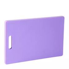 CUTTING BOARD PURPLE 300X205X13MM PE