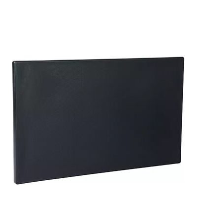 CUTTING BOARD BLACK 300X450X13MM PE