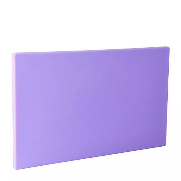 CUTTING BOARD PURPLE 380X510X13MM PE