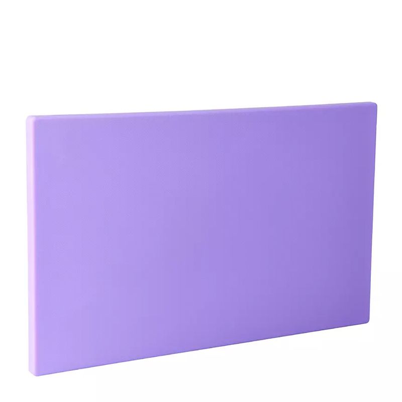 CUTTING BOARD PURPLE 450X600X13MM PE