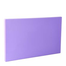 CUTTING BOARD PURPLE 380X510X19MM PE