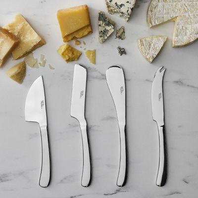 CHEESE KNIFE SET-4 S/STEEL, D&W KINGSLEY