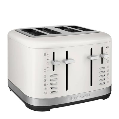 TOASTER PORCELAIN WHITE 4SLICE KMT4109 KITCHENAID