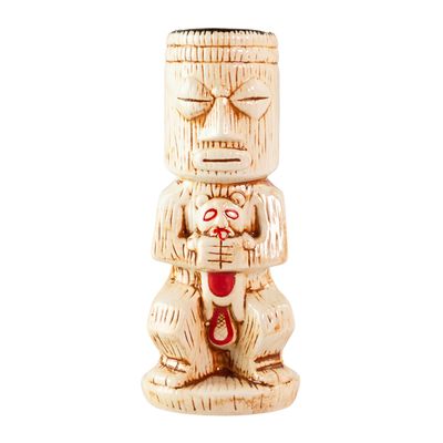 TIKI MUG SHAMEFUL FACE CERAMIC 440ML