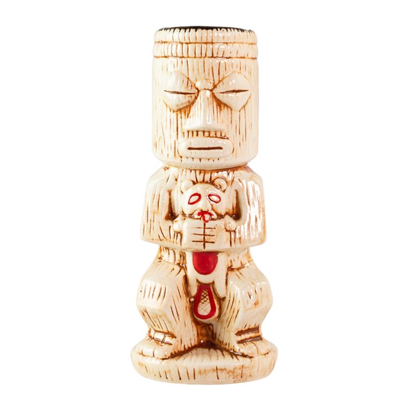 TIKI MUG SHAMEFUL FACE CERAMIC 440ML