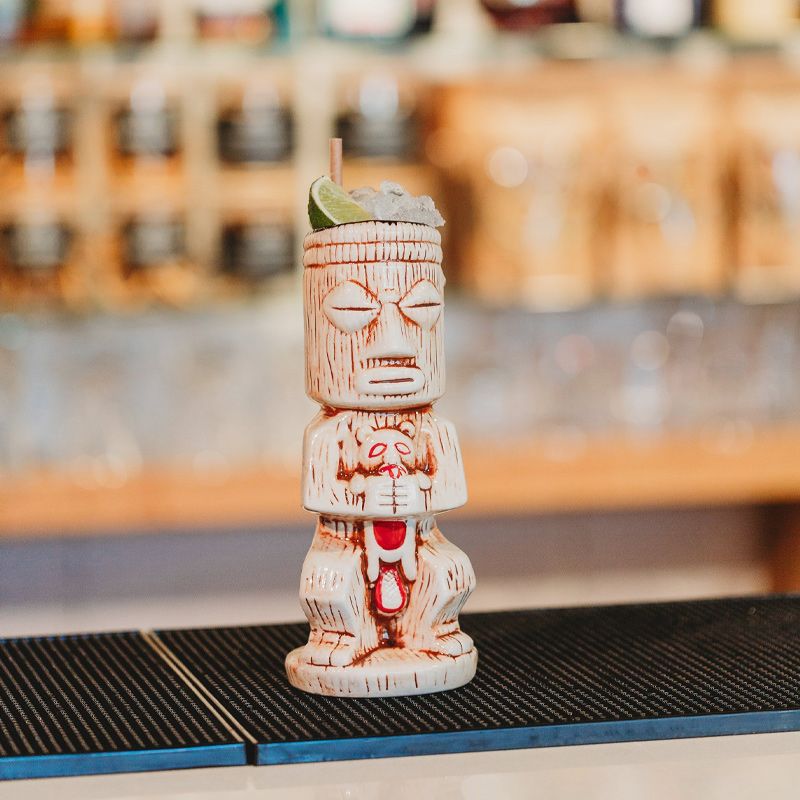 TIKI MUG SHAMEFUL FACE CERAMIC 440ML