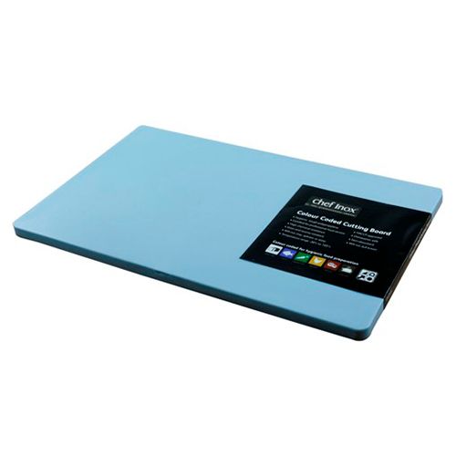 CUTTING BOARD BLUE 530X325X20MM 1/1, CI