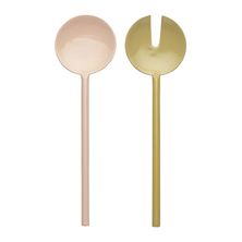 SALAD SERVERS BLUSH/OCHRE 26CM, APOSTLE