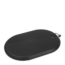 PLATTER OVAL BLK ASHWOOD 36X24CM D&W