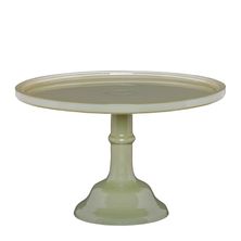 CAKE STAND SAGE 29X18CM, TORTE