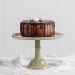 CAKE STAND SAGE 29X18CM, TORTE