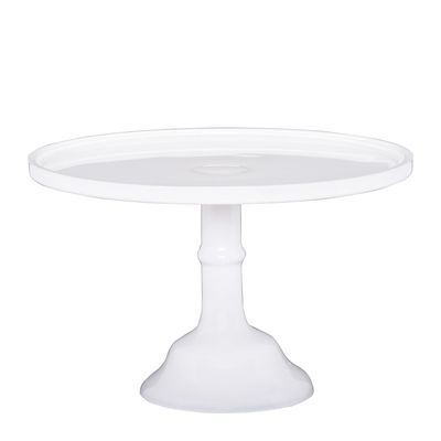 CAKE STAND WHITE 29X18CM, TORTE