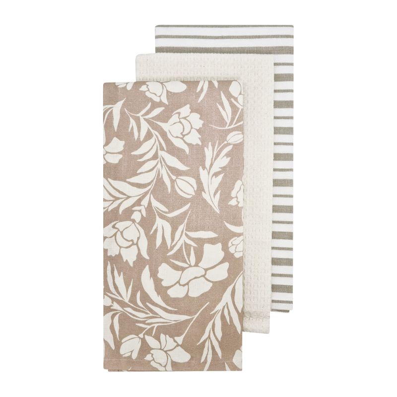 TEA-TOWEL 3PK MULTI, JASMINE NUDE