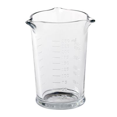 MEASURING GLASS W/LID 250ML, ANCHOR