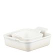 HERITAGE SQUARE DISH SET OF 2 MERINGUE, LE CREUSET